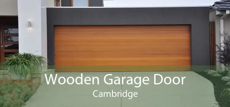 Wooden Garage Door Cambridge