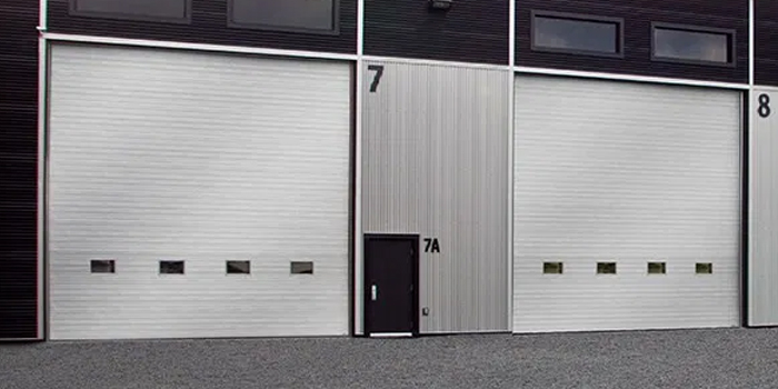 fix bent garage door in Cambridge