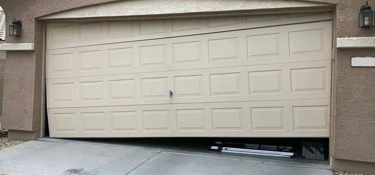 garage-door-bent-off-track-repair in Cambridge